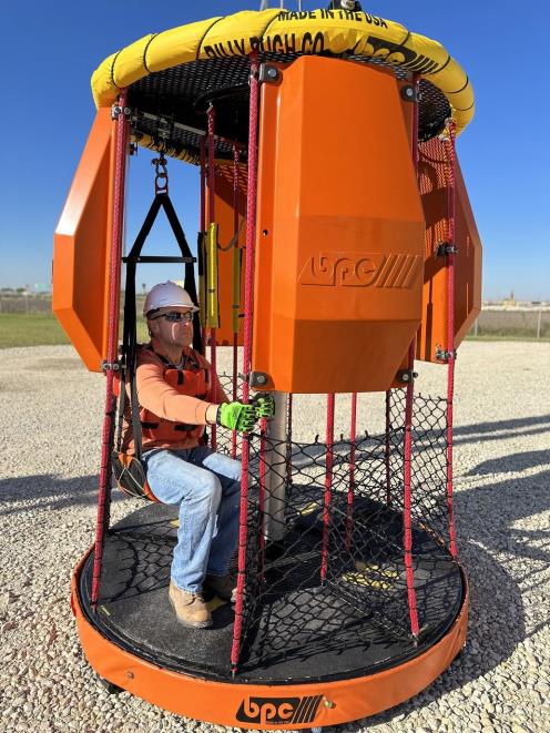 Billy Pugh X-1000-4 4 Person Transfer Device W/15' PTK-1 Tagline and SES-1 Seat