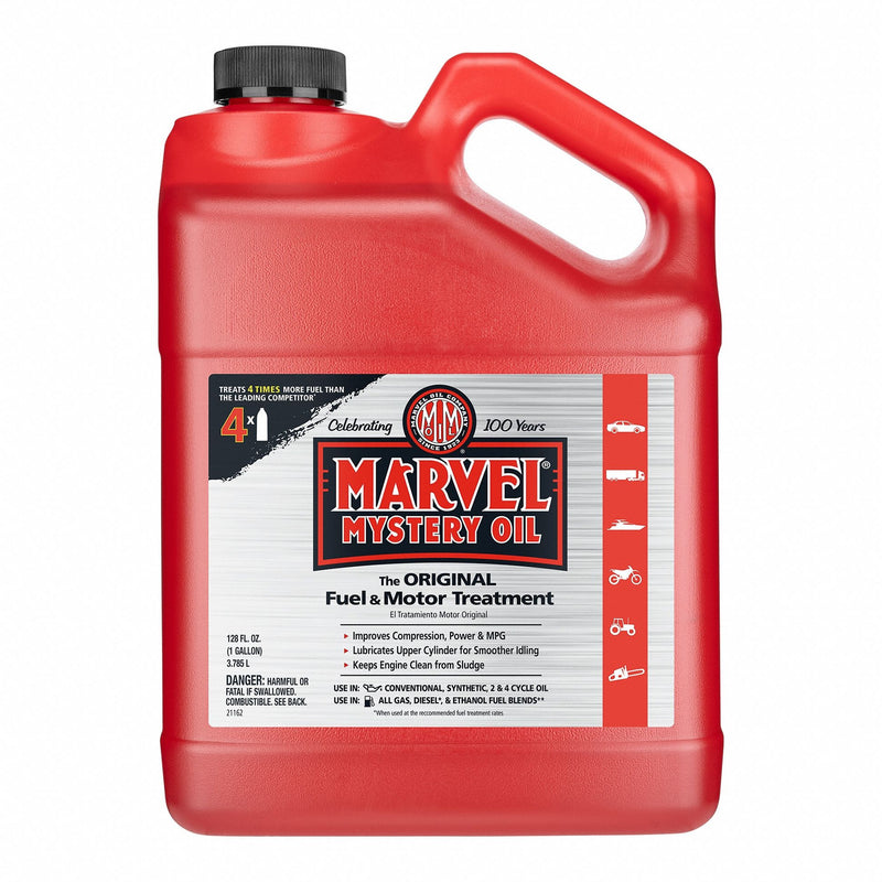 Marvel Mystery Oil MM14R Oil Additive, Motor Treatment, 1 gal Container Size