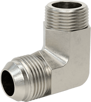 McMaster 50715K187 37 Degree Flared Fitting for Stainless Steel Tubing 90 Degree Adapter for 3/4" Tube OD x 3/4 NPT Male