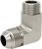 McMaster 50715K289 37 Degree Flared Fitting for Stainless Steel Tubing 90 Degree Adapter for 5/8" Tube OD x 1/2 NPT Male