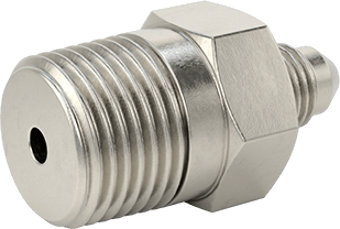 McMaster 50715K365 37 Degree Flared Fitting for Stainless Steel Tubing Straight Adapter for 1/4" Tube OD x 1/2 NPT Male