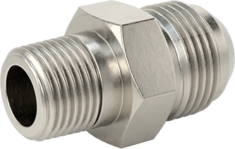 McMaster 50715K366 37 Degree Flared Fitting for Stainless Steel Tubing Straight Adapter for 3/4" Tube OD x 1/2 NPT Male