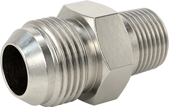 McMaster 50715K366 37 Degree Flared Fitting for Stainless Steel Tubing Straight Adapter for 3/4" Tube OD x 1/2 NPT Male
