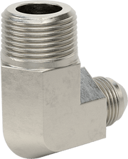 McMaster 50715K943 37 Degree Flared Fitting for Stainless Steel Tubing 90 Degree Adapter for 1/2" Tube OD x 3/4 NPT Male