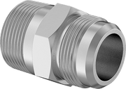 McMaster 50715K122 37 Degree Flared Fitting for Stainless Steel Tubing Straight Adapter for 1.25" Tube OD x 1-1/4 NPT Male