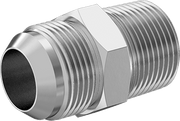 McMaster 50715K168 37 Degree Flared Fitting for Stainless Steel Tubing Straight Adapter for 1" Tube OD x 1 NPT Male