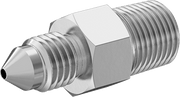 McMaster 50715K411 37 Degree Flared Fitting for Stainless Steel Tubing Straight Adapter for 1/8" Tube OD x 1/8 NPT Male