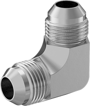 McMaster 50715K565 37 Degree Flared Fitting for Stainless Steel Tubing 90 Degree Elbow Connector for 1/2" Tube OD