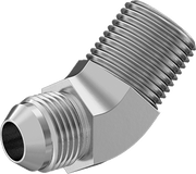 McMaster 50715K651 37 Degree Flared Fitting for Stainless Steel Tubing 45 Degree Adapter for 1/2" Tube OD x 1/2 NPT Male