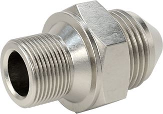 McMaster 5097K103 37 Degree Flared Fitting for Stainless Steel Tubing Straight Adapter for 3/4" Tube OD x 3/4 BSPP Male
