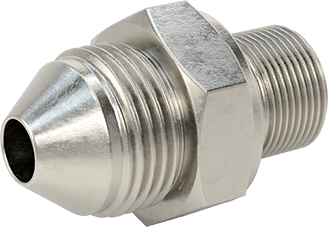 McMaster 5097K103 37 Degree Flared Fitting for Stainless Steel Tubing Straight Adapter for 3/4" Tube OD x 3/4 BSPP Male