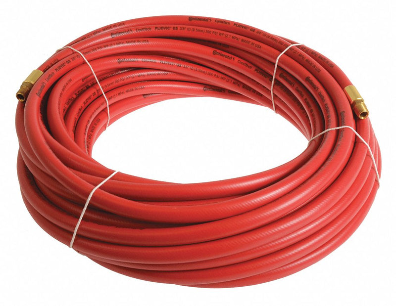 Continental PLR03830-50-13 Air Hose 50 ft Red