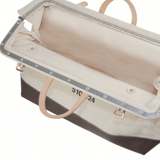 Klein 5102-24 Tool Bag Canvas, 1 Pockets, 24 in Overall Wd, 6 in Overall Dp, 15 in Overall Ht, Brown
