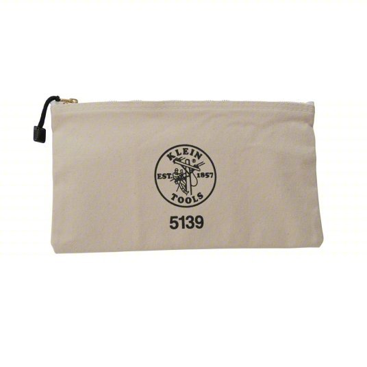 Klein 5139 Tool Bag 12 1/2 in Overall Wd, 3/4 in Overall Dp, 7 in Overall Ht, 1 Bags