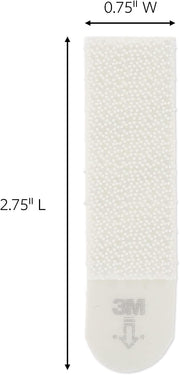 Command 17204ES Strip, Hanging, Med, PK 6