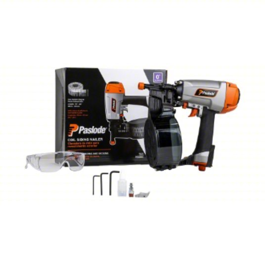 Paslode 515900 Air-Powered Nail Gun Siding, 0°, Plastic, Sequential/Trigger, 1/4 in NPT, Coil Collation