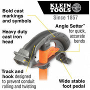 Klein 51604 Assembled Iron Conduit Bender 3/4-Inch EMT