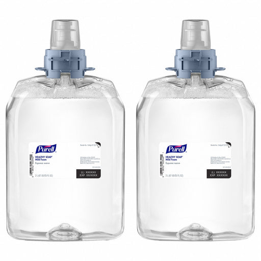 Purell 5213-02 Hand Soap, FMX-20 Series, 2,000 mL, Foam, Fragrance Free, E1, 2 PK