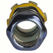 Raco 2903RT Compression Conduit Connector Steel, 3/4 in Trade Size, 1 25/32 in Overall Lg, Non-Insulated