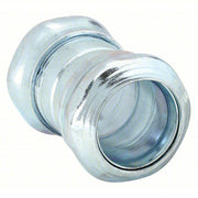 Raco 2923 Compression Conduit Coupling Steel, 3/4 in Trade Size, 2 3/16 in Overall Lg, Gray