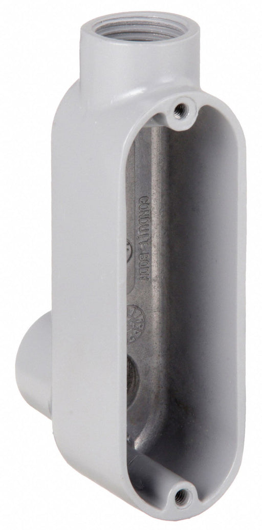 Raco LB075 Conduit Outlet Body, Aluminum, Powder Coated, 3/4 in Trade Size, LB Body, 7.3 cu in Body Capacity