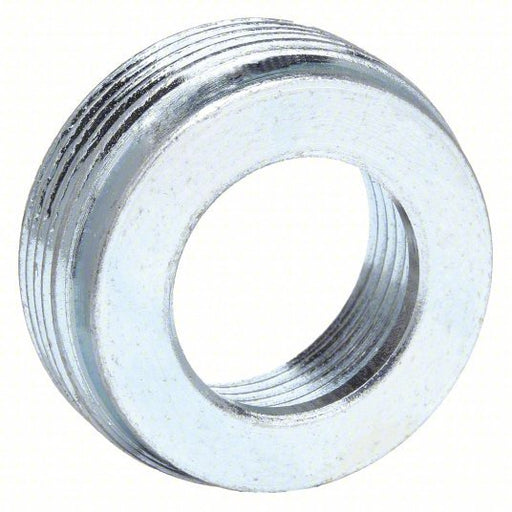 Raco 1142 Reducing Bushing Steel, Zinc Plated, 1/2 in_3/4 in Trade Size, 3/4 in to 1/2 in Reduction Size