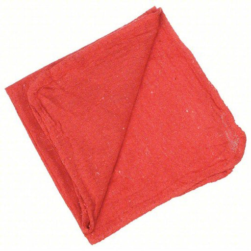 Ability One 4235-01-526-4342 Shop Towel, New, Red, 15 in x 15 in, 500 PK