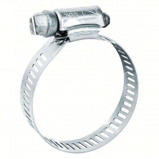 Ideal 671755J Hose Clamp Assortment Worm Gear, Bag, 201 Stainless Steel/301 Stainless Steel