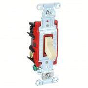 Redwood 4904BI Wall Switch Toggle Switch, 4-Way, Ivory, 20 A, Screw Terminals