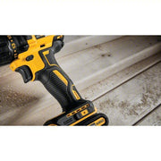 DeWalt DCD777C2 Drill 20V DC, Compact, 1/2 in Chuck, 1,750 RPM Max., Brushless Motor, (2) 1.5 Ah, 20V MAX