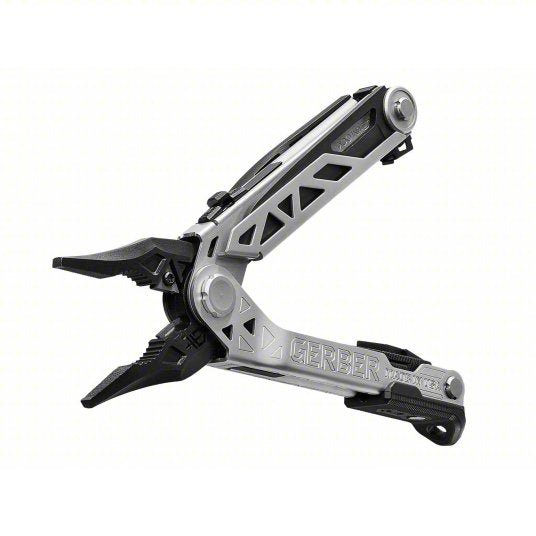Gerber 30-001197 Multi-Tool Plier, 14 Tools, 14 Functions, 4 3/4 in Closed Lg, 6 5/8 in Open Lg