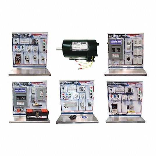 Learn Lab 722301511725 Classroom Vocational Training Set W Allen Bradley & LOTO, English
