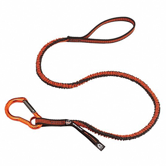 Ergodyne 3191 Tool Tethering Kit Elastic Tether, Power Tool Sleeve Attachment, 1 Attachment Pts, Kit