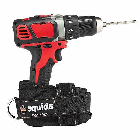 Ergodyne 3191 Tool Tethering Kit Elastic Tether, Power Tool Sleeve Attachment, 1 Attachment Pts, Kit