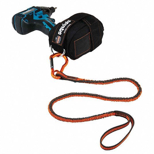 Ergodyne 3191 Tool Tethering Kit Elastic Tether, Power Tool Sleeve Attachment, 1 Attachment Pts, Kit