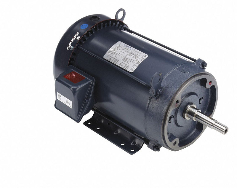 Marathon Motors 215TTFBD6006 Close-Coupled Pump Motor, 215JM Frame Size, C-Face/Rigid Base Mounting, 10 hp