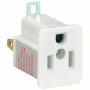 Redwood RW52NY45 Adapter Non-Grounded to Grounded, 15 A, 125V AC