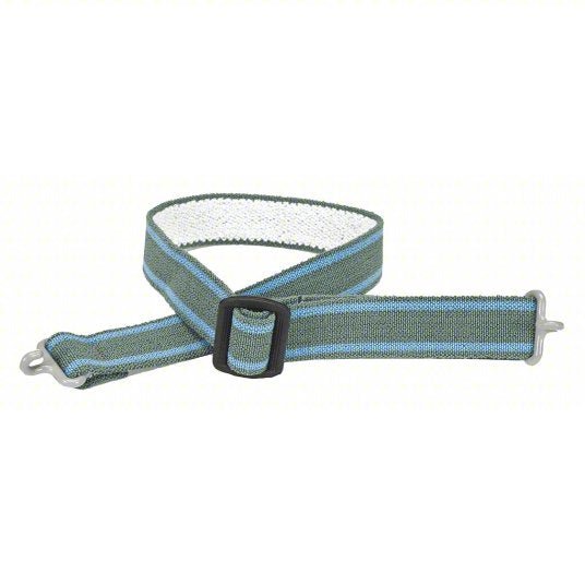 MSA 10171104 Chin Strap MSA Hard Hats, 2 Attachment Points, Polyester, Gray, Hard Hat Shell, 10 PK