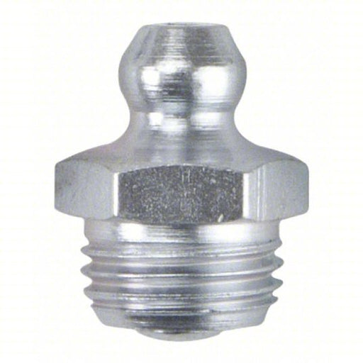 Redwood RW52NZ38 Grease Fitting Std Fitting, M10 Thread Size, Metric, 5/8 in Overall Lg, 0° Head Angle, Steel