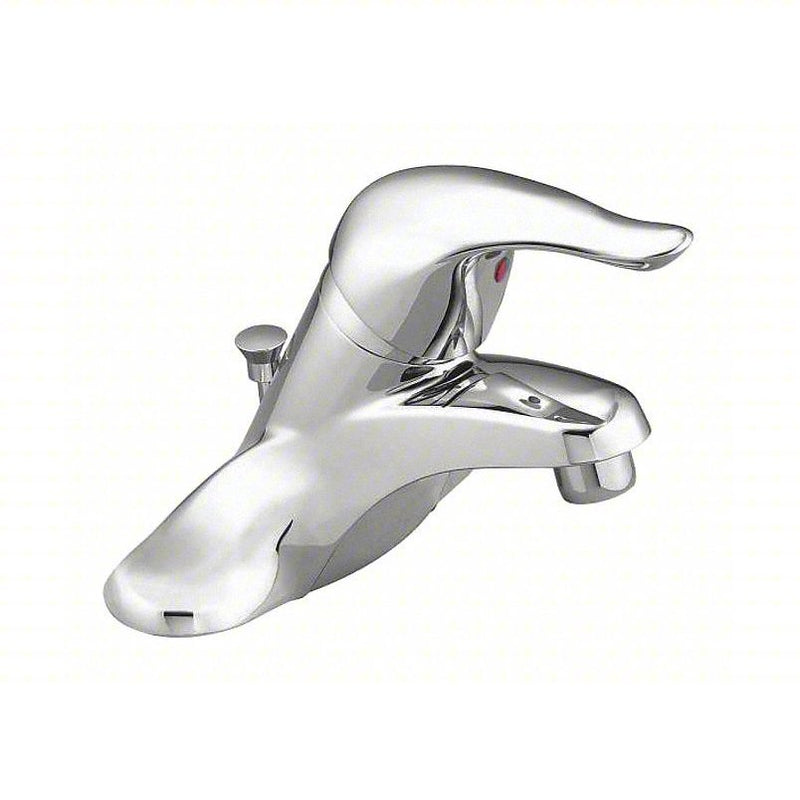 Moen L4621 Low Arc Bathroom Faucet Moen, Chateau, Chrome Finish, 1.2 gpm Flow Rate