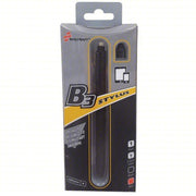 Ability One 7520-01-646-1095 Black/Red, 0.8 mm Pen Tip, Retractable, Brass, Stylus On Top of The Eraser Cap, Black