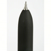 Ability One 7520-01-646-1095 Black/Red, 0.8 mm Pen Tip, Retractable, Brass, Stylus On Top of The Eraser Cap, Black