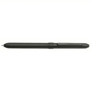 Ability One 7520-01-646-1095 Black/Red, 0.8 mm Pen Tip, Retractable, Brass, Stylus On Top of The Eraser Cap, Black