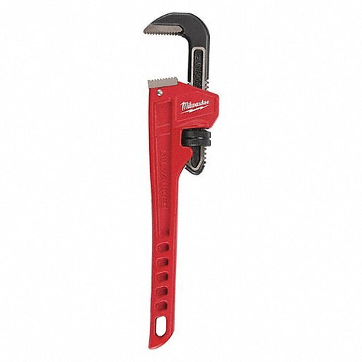 Milwaukee 48-22-7114 14 in L 2 in Cap. Alloy Steel Straight Pipe Wrench