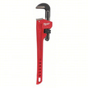 Milwaukee 48-22-7118 Pipe Wrench Alloy Steel, 2 1/2 in Jaw Capacity, Serrated, 18 in Overall Lg, Ergonomic
