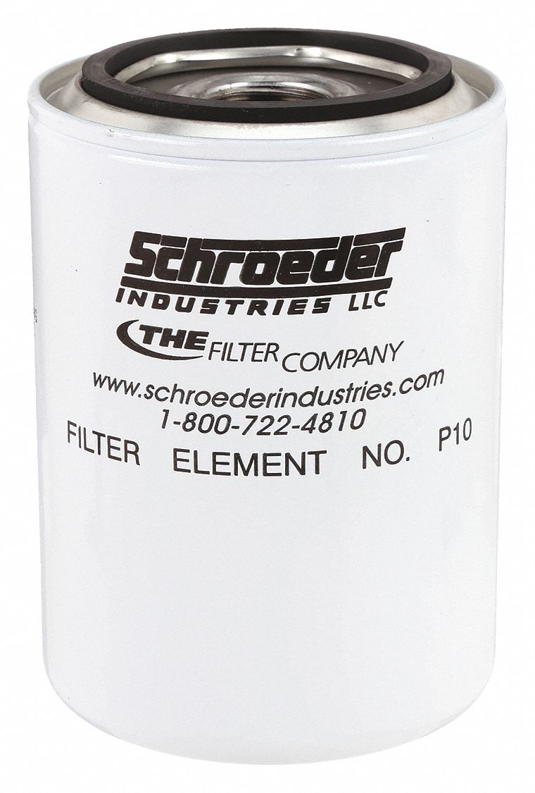 Schroeder P10 hydraulic filter element