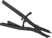 McMaster 5300A21 Locking Changeable-Tip Retaining Ring Plier for Internal Rings Fitting 3-1/16"-6" ID, Plain Grip