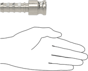 McMaster 53015K61 316 Stainless Steel Cam-and-Groove Hose Coupling Straight Plug, 3/4 Coupling Size x for 3/4" Hose ID