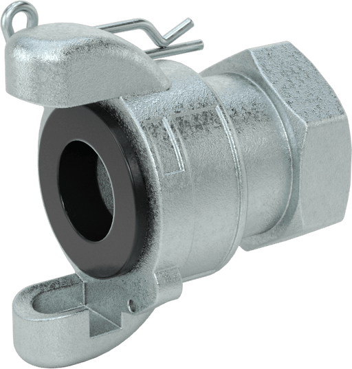 McMaster 5344K31 Twist-Claw Hose Coupling, Iron, 3/4 NPT Female End
