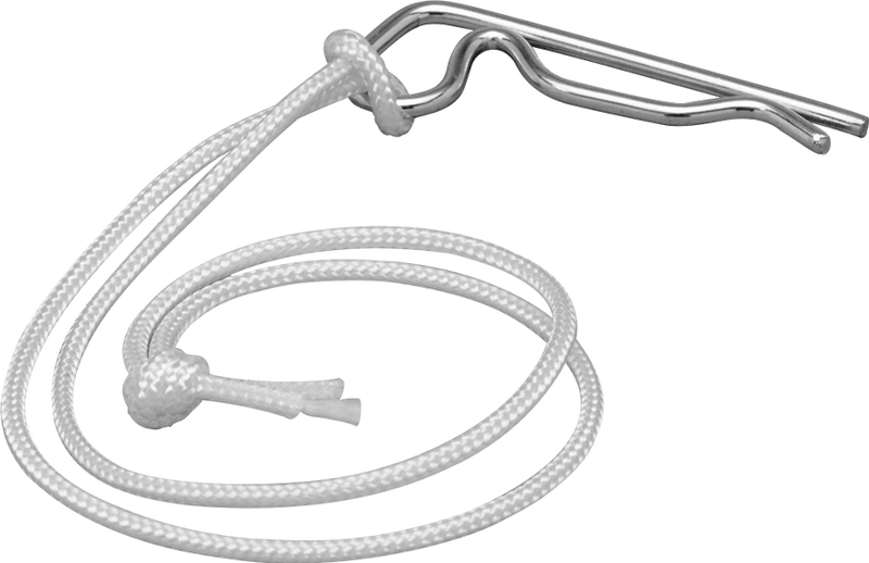 McMaster 5344K81 Safety Clip with Lanyard for Twist-Claw Hose Coupling
